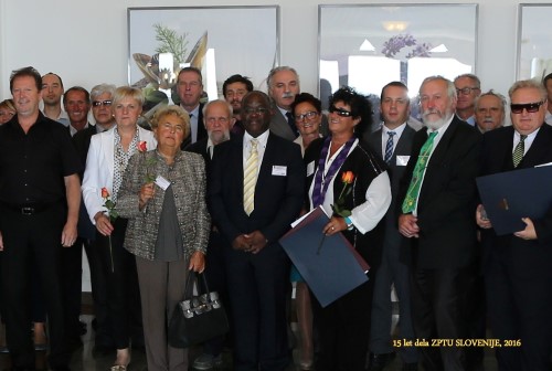 dr. Miran Čuk,  ddr. Jožica Bezjak , dr. Peter Bossman, dr. Peter Butala,15 let dela ZPTU Slovenije, GH Bernardin, 2016